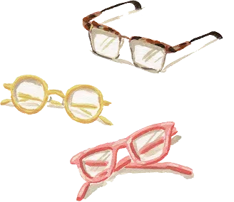 Watercolor illustration representing gender identity