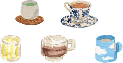 Watercolor illustration of specialties